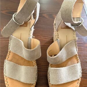 Dolce Vita Suede Wedge Sandals